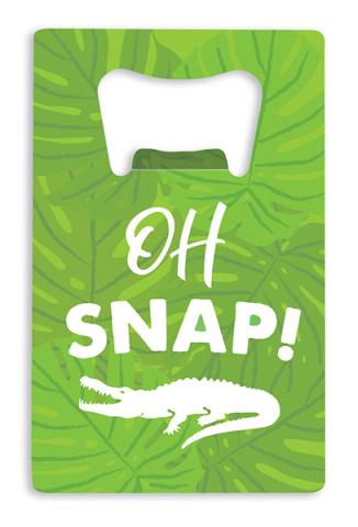 Credit Card Bottle Opener - Oh Snap Gator