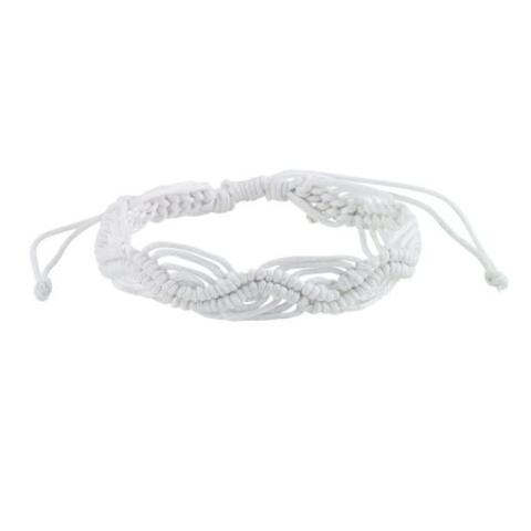 221243 Assorted White Woven Bracelet