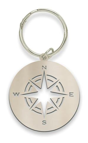 Keychain Pendant - Compass