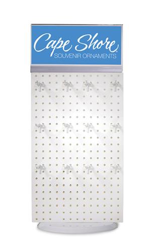 Displayer - Ornament Table Top Peg Board