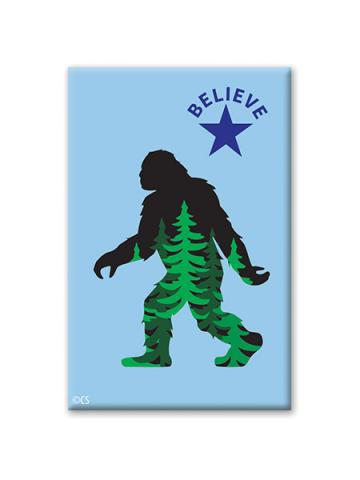 Magnet Tin - Bigfoot Believe