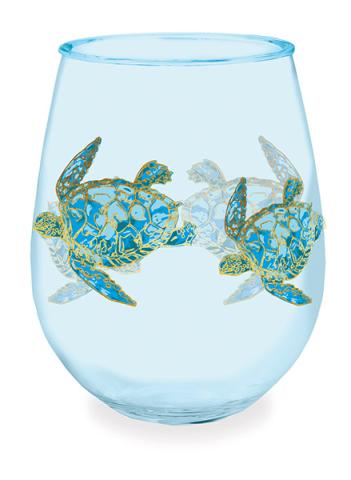 Wine Tumbler Playa - Sea Turtle