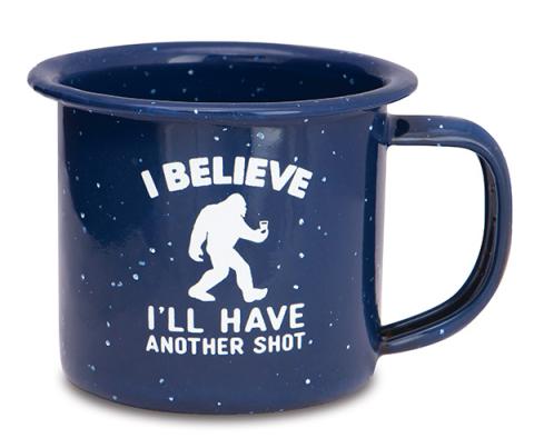 Shot Mini Camp Mug Bigfoot - I Believe