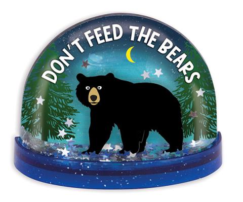 Snowglobe Magnet - Bear