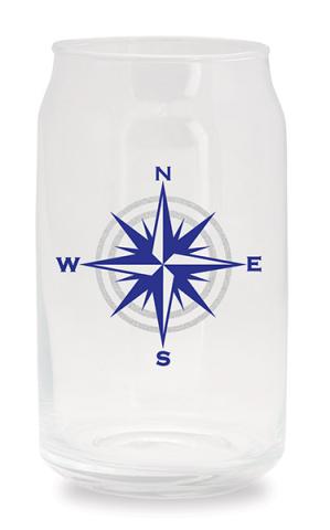 Classic Can Tumbler - Compass Rose