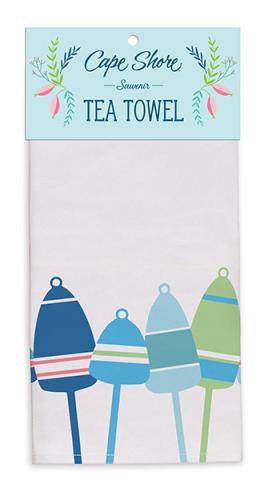 Tea Towel - Blue Buoys