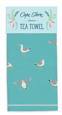 Tea Towel - Seagulls