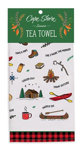 Tea Towel - Camping