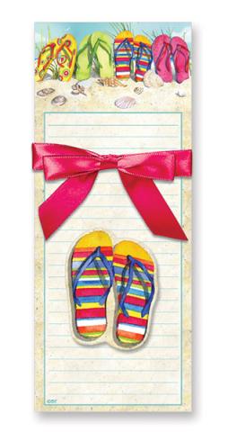 Magnetic Pad Gift Set - Flip Flop Beach