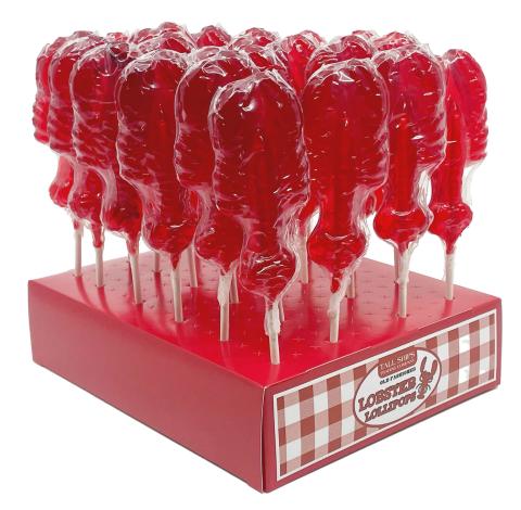 Candy Lollipop Display Box - Lobster