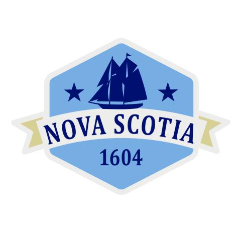 Nova Scotia Flagstone Schooner Patch