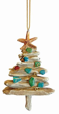 Resin Ornament - Driftwood Tree