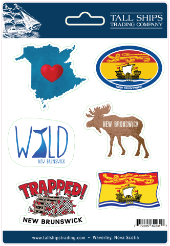 New Brunswick Sticker Pack