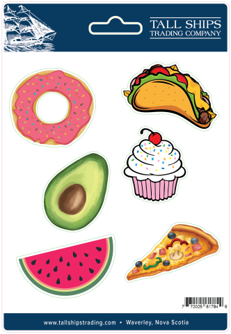 Food Sticker Page